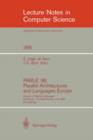 PARLE '89, Parallel Architectures and Languages Europe : Parallel Languages, Eindhoven, the Netherlands, June 12-16, 1989; Proceedings Volume II - Book