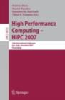High Performance Computing - HiPC 2007 : 14th International Conference, Goa, India, December 18-21, 2007, Proceedings - eBook