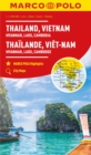 Thailand, Vietnam, Laos, Cambodia Marco Polo Map - Book