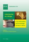 Librarianship as a Bridge to an Information and Knowledge Society in Africa - eBook