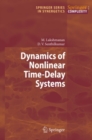 Dynamics of Nonlinear Time-Delay Systems - eBook