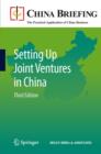 Setting Up Joint Ventures in China - eBook