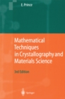Mathematical Techniques in Crystallography and Materials Science - eBook