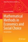 Mathematical Methods in Economics and Social Choice - eBook