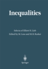 Inequalities : Selecta of Elliott H. Lieb - eBook