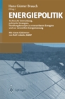 Energiepolitik : Technische Entwicklung, politische Strategien, Handlungskonzepte zu erneuerbaren Energien und zur rationellen Energienutzung - eBook