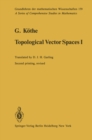 Topological Vector Spaces I - eBook