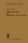 Riemann Surfaces and Generalized Theta Functions - eBook