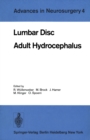 Lumbar Disc Adult Hydrocephalus : Proceedings of the 27th Annual Meeting of the Deutsche Gesellschaft fur Neurochirurgie, Berlin, September 12-15, 1976 - eBook
