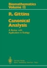 Canonical Analysis : A Review with Applications in Ecology - eBook