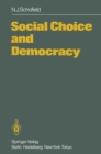 Social Choice and Democracy - eBook
