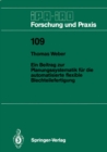 Ein Beitrag zur Planungssystematik fur die automatisierte flexible Blechteilefertigung - eBook