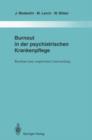 Burnout in der Psychiatrischen Krankenpflege : Resultate Einer Empirischen Untersuchung - Book
