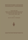 Das Recht der Staatsangehorigkeit in Deutschland und im Ausland Seit 1914 - eBook