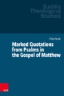 Marked Quotations from Psalms in the Gospel of Matthew - eBook
