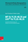 MTL-Ez 11,25-48,35 und LXX967-Ez 11,25-48,35 : Synoptische Ubersetzung und Analyse der Kommunikationsstruktur - eBook