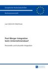 Post Merger Integration beim Unternehmenskauf : Personelle und kulturelle Integration - eBook