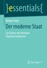 Der moderne Staat : Zur Genese des heutigen Staatsverstandnisses - eBook