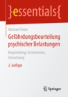 Gefahrdungsbeurteilung psychischer Belastungen : Begrundung, Instrumente, Umsetzung - eBook