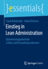 Einstieg in Lean Administration : Optimierungspotentiale in Buro und Verwaltung erkennen - eBook