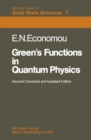 Green's Functions in Quantum Physics - eBook