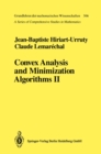 Convex Analysis and Minimization Algorithms II : Advanced Theory and Bundle Methods - eBook