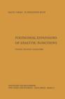 Polynomial Expansions of Analytic Functions - Book