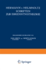 Hermann v. Helmholtz Schriften zur Erkenntnistheorie - eBook
