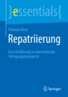 Repatriierung : Eine Einfuhrung in internationale Verlegungstransporte - eBook
