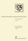 Beethovens Abschied von Bonn : 158. Sitzung am 15. April 1970 in Dusseldorf - eBook