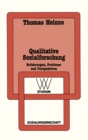 Qualitative Sozialforschung : Erfahrungen, Probleme und Perspektiven - eBook