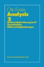 Analysis 2 : Differentialrechnung im Rn, Gewohnliche Differentialgleichungen - eBook