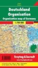 Wall map magnetic marker board: Germany Organization 1:700,000 - Book
