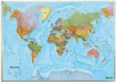 Wall Map Magnetic Marker Board: The World 1:40,000,000 - Book