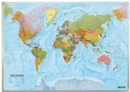 Wall map marker board: The World, international 1:40,000,000 - Book