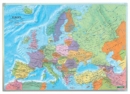 Wall map magnetic marker board: Europe political 1:6 million - Book