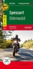 Spessart, motorcycle map 1:200,000, freytag & berndt - Book