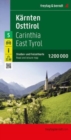 Carinthia, East Tyrol Road and Leisure Map : 1:200,000 scale - Book
