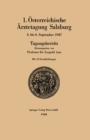 Salzburg, 4. bis 6. September 1947 - eBook