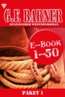 E-Book 1-50 : G.F. Barner Paket 1 - Western - eBook