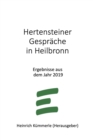 Hertensteiner Gesprache in Heilbronn : Ergebnisse aus dem Jahr 2019 - eBook