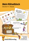 Mein Ratselblock Deutsch 4. Klasse : Ratsel fur kluge Kopfe mit Losungen - Forderung mit Freude - eBook