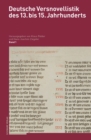 Deutsche Versnovellistik des 13. bis 15. Jahrhunderts : Band 1.2. Nr. 39-56 - eBook