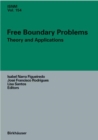 Free Boundary Problems : Theory and Applications - eBook