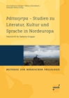 Þattasyrpa - Studien zu Literatur, Kultur und Sprache in Nordeuropa - eBook