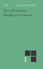 Metaphysische Schriften - eBook