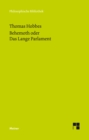 Behemoth oder Das Lange Parlament - eBook