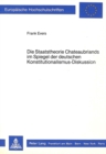 Die Staatstheorie Chateaubriands Im Spiegel Der Deutschen Konstitutionalismus-Diskussion - Book