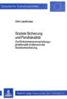 Soziale Sicherung und Parafiskalitaet : Zur Einkommensumverteilungsproblematik im Bereich der Sozialversicherung - Book