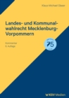 Landes- und Kommunalwahlrecht Mecklenburg-Vorpommern - eBook
